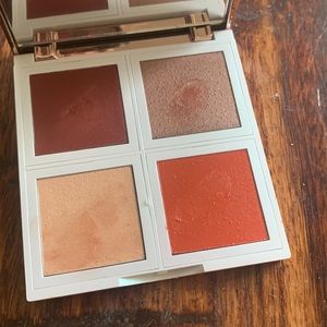 Josie Maran vibrancy palette cream blush bronzer sculpting contour makeup